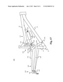 BICYCLE REAR SUSPENSION SYSTEM WITH CONTROLLED  VARIABLE SHOCK RATE diagram and image