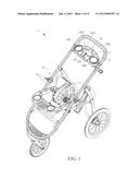 Baby carriage and accommodating mechanism thereof diagram and image