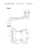 SHOCK ABSORBER AND BUMPER DEVICE FOR VEHICLE diagram and image