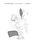 Chair with a Resilient Back diagram and image