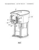 LIQUID CONCENTRATE/EXTRACT BEVERAGE DISPENSER WITH REPLACEABLE     CONCENTRATE/EXTRACT CARTRIDGE diagram and image