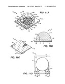 Semiconductor Light Emitting Devices Having Selectable and/or Adjustable     Color Points and Related Methods diagram and image