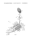 MOBILE ELECTRICITY GENERATOR USING SOLAR, WIND AND FUEL-GENERATED POWER diagram and image