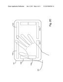 DETECTING PORTABLE DEVICE ORIENTATION AND USER POSTURE VIA TOUCH SENSORS diagram and image