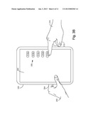 DETECTING PORTABLE DEVICE ORIENTATION AND USER POSTURE VIA TOUCH SENSORS diagram and image