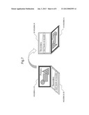 INFORMATION PROCESSING DEVICE, DISPLAY SWITCHING METHOD, PROGRAM AND     RECORDING MEDIUM diagram and image