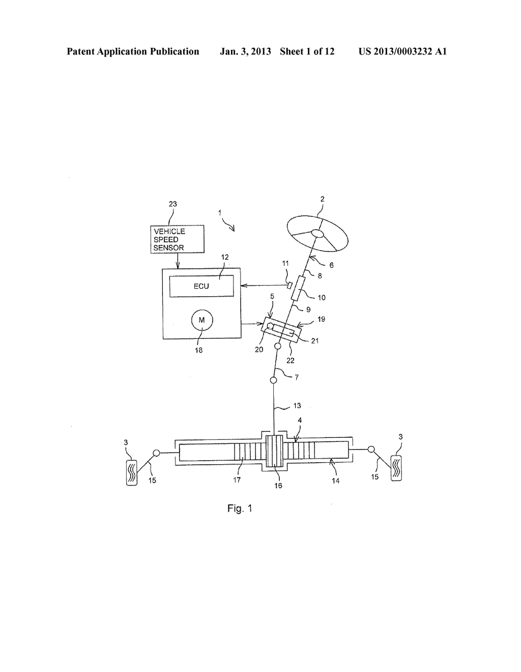 VEHICLE STEERING SYSTEM - diagram, schematic, and image 02