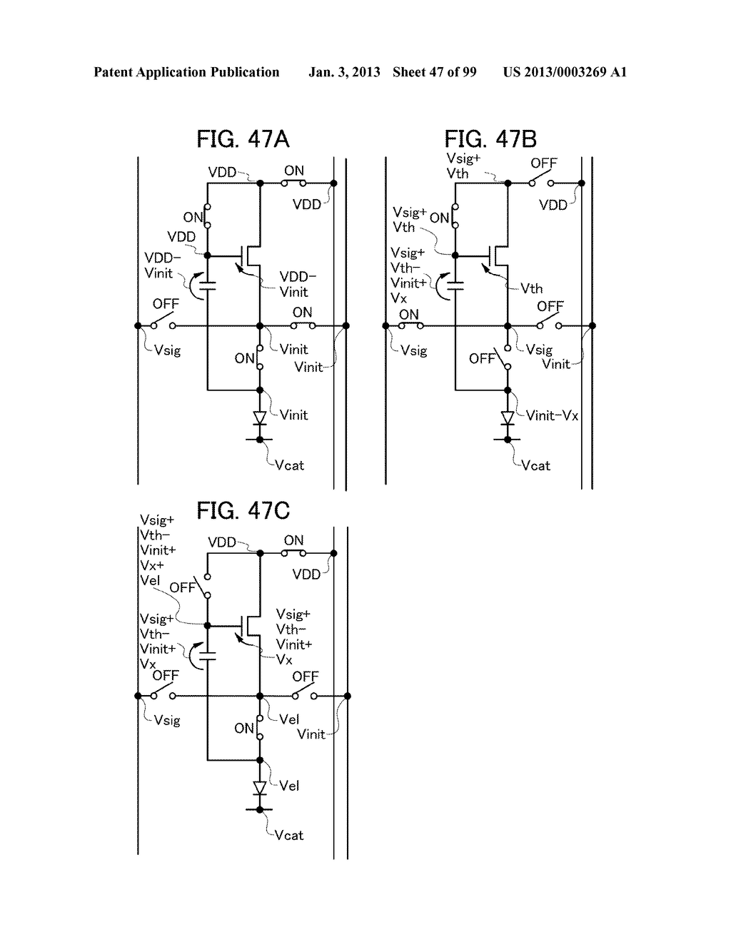 SEMICONDUCTOR DEVICE AND DRIVING METHOD THEREOF - diagram, schematic, and image 48