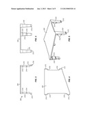 DRIVE ENCLOSURES FOR TOOL-LESS REMOVABLE MOUNTING OF SOLID STATE DRIVES     ONTO PRINTED CIRCUIT BOARD DEVICES diagram and image