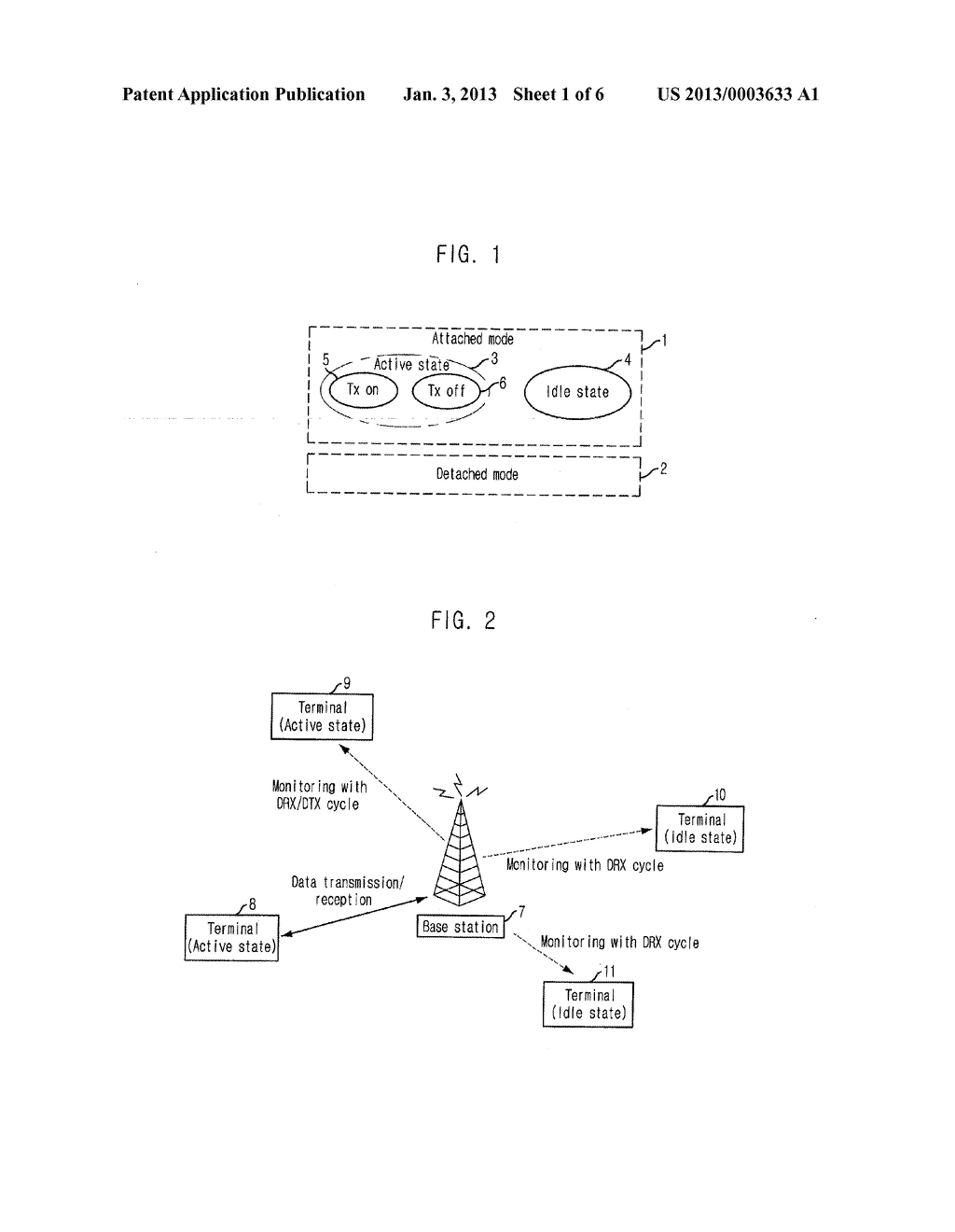 METHOD AND APPARATUS FOR DISCONTINUOUS TRANSMISSION/RECEPTION OPERATION     FOR REDUCING POWER CONSUMPTION IN CELLULAR SYSTEM - diagram, schematic, and image 02