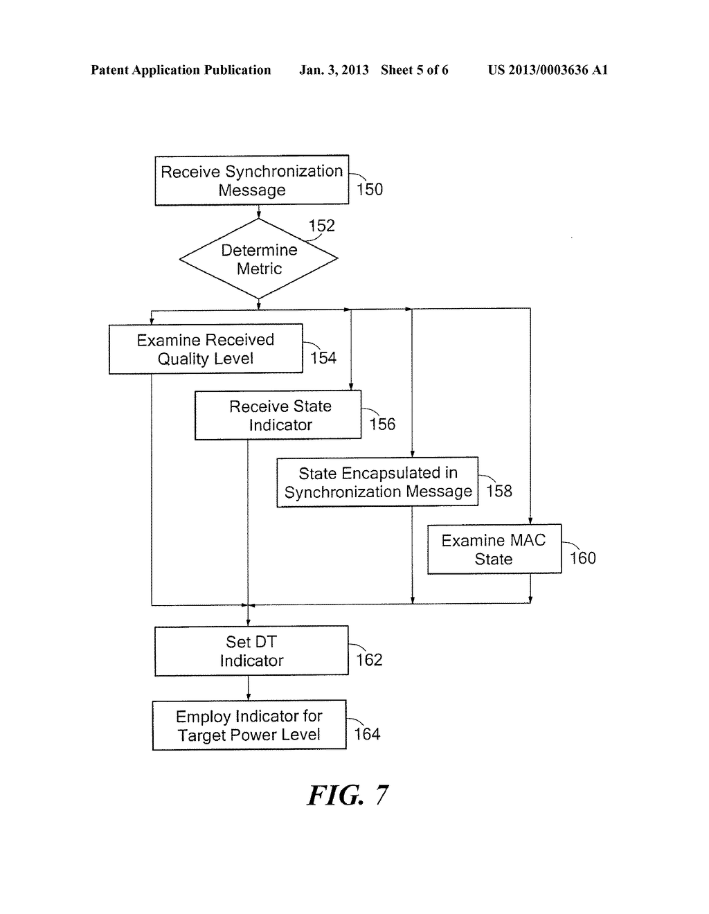 SYSTEM AND METHOD FOR COORDINATION OF WIRELESS MAINTENANCE CHANNEL POWER     CONTROL - diagram, schematic, and image 06