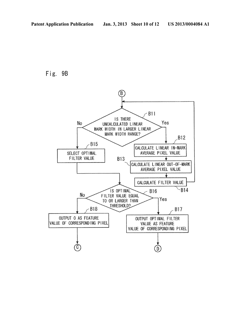 LINEAR MARK DETECTION SYSTEM, LINEAR MARK DETECTION METHOD, AND     NON-TRANSITORY COMPUTER READABLE MEDIUM STORING LINEAR MARK DETECTING     PROGRAM - diagram, schematic, and image 11