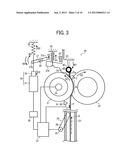 FIXING DEVICE WITH MECHANISM CAPABLE OF MINIMIZING DAMAGE TO TONER IMAGE     AND RECORDING MEDIUM AND IMAGE FORMING APPARATUS INCORPORATING SAME diagram and image