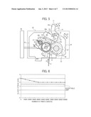 FIXING DEVICE WITH MECHANISM CAPABLE OF MINIMIZING GLOSSY STREAKS AND     STAIN ON RECORDING MEDIUM AND IMAGE FORMING APPARATUS INCORPORATING SAME diagram and image