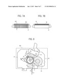 FIXING DEVICE WITH MECHANISM CAPABLE OF MINIMIZING GLOSSY STREAKS AND     STAIN ON RECORDING MEDIUM AND IMAGE FORMING APPARATUS INCORPORATING SAME diagram and image