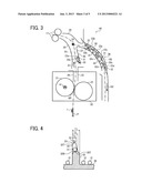 GUIDE DEVICE WITH MECHANISM CAPABLE OF MINIMIZING DAMAGE TO TONER IMAGE BY     WATER DROPLET AND IMAGE FORMING APPARATUS INCORPORATING SAME diagram and image