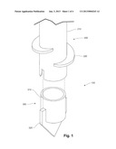 APPARATUS AND METHODS FOR PILE PLACEMENT diagram and image