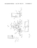 TRIANGLE INSERT WITH MULTIPLE CUTTING EDGES AND MILLING CUTTER THEREFOR diagram and image