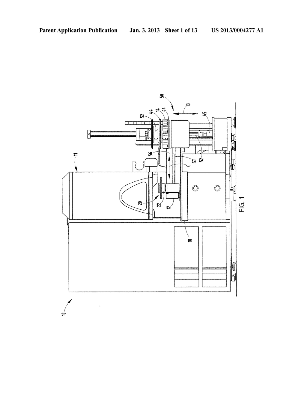 CRUCIBLE SHUTTLE ASSEMBLY AND METHOD OF OPERATION - diagram, schematic, and image 02