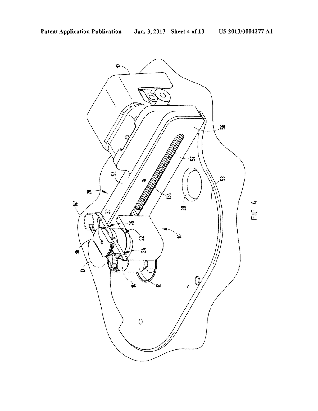 CRUCIBLE SHUTTLE ASSEMBLY AND METHOD OF OPERATION - diagram, schematic, and image 05