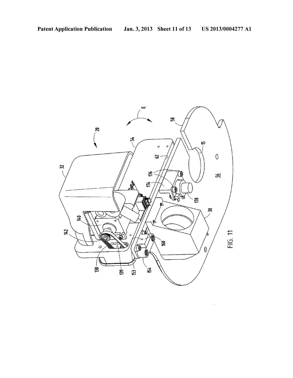 CRUCIBLE SHUTTLE ASSEMBLY AND METHOD OF OPERATION - diagram, schematic, and image 12