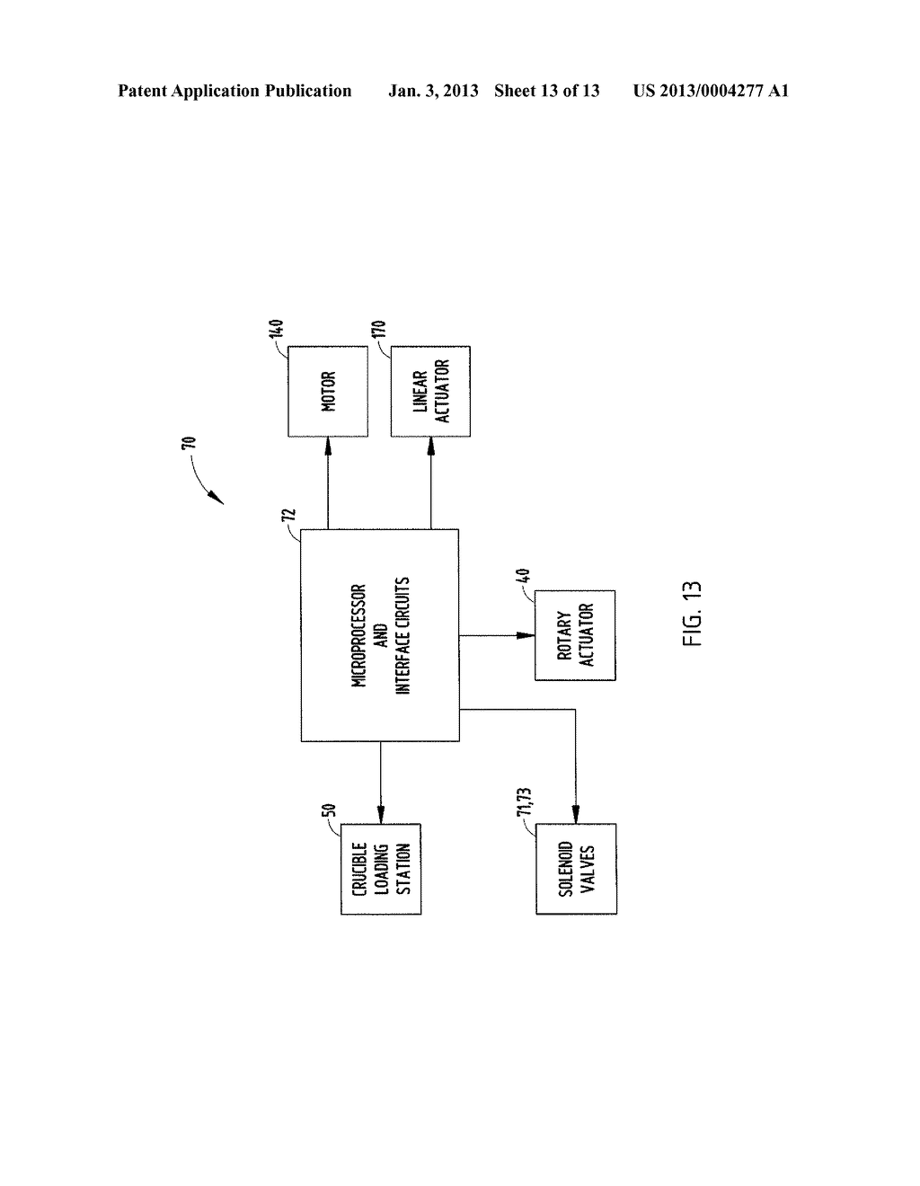 CRUCIBLE SHUTTLE ASSEMBLY AND METHOD OF OPERATION - diagram, schematic, and image 14