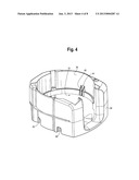 Holder for Culture Plates with De-Nesting Feature diagram and image