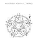 DUAL FAN GAS TURBINE ENGINE AND GEAR TRAIN diagram and image