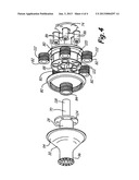 DUAL FAN GAS TURBINE ENGINE AND GEAR TRAIN diagram and image