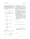 COMPOSITIONS COMPRISING A REACTIVE MONOMER AND WITH A UREA OR URETHANE     FUNCTIONAL GROUP diagram and image