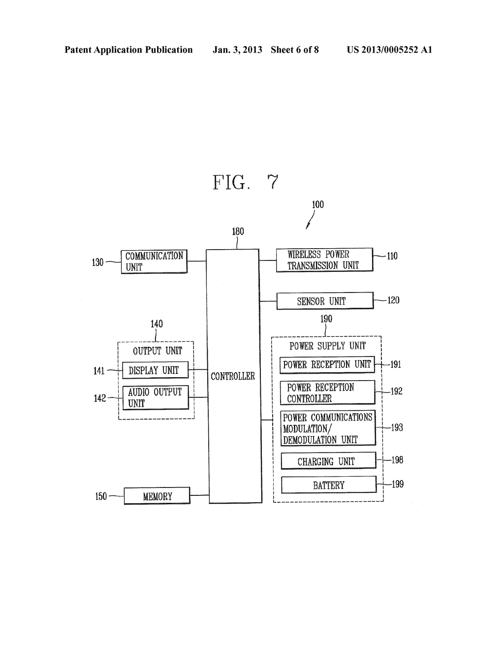 WIRELESS POWER TRANSMISSION AND COMMUNICATION BETWEEN DEVICES - diagram, schematic, and image 07