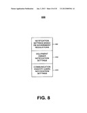 Geographic Location Notification Based on Identity Linking diagram and image