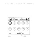 WIRELESS COMMUNICATIONS DEVICE USER INTERFACE diagram and image