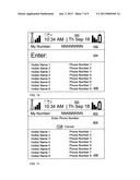 WIRELESS COMMUNICATIONS DEVICE USER INTERFACE diagram and image