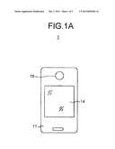 MOBILE ELECTRONIC DEVICE, DISPLAY CONTROL METHOD AND STORAGE MEDIUM     STORING DISPLAY CONTROL PROGRAM diagram and image