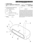 PUTTER TYPE GOLF CLUB HEAD AND PUTTER TYPE GOLF CLUB diagram and image