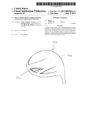 METAL WOOD GOLF CLUB HEAD HAVING EXTERNALLY PROTRUDING WEIGHTS diagram and image