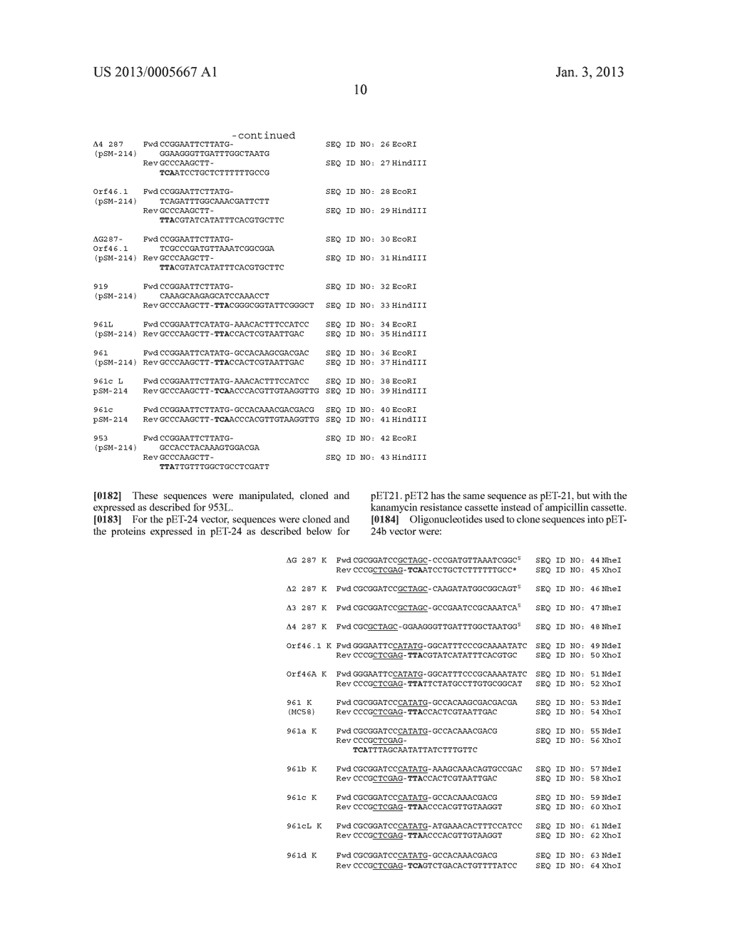 HETEROLOGOUS EXPRESSION OF NEISSERIAL PROTEINS - diagram, schematic, and image 24