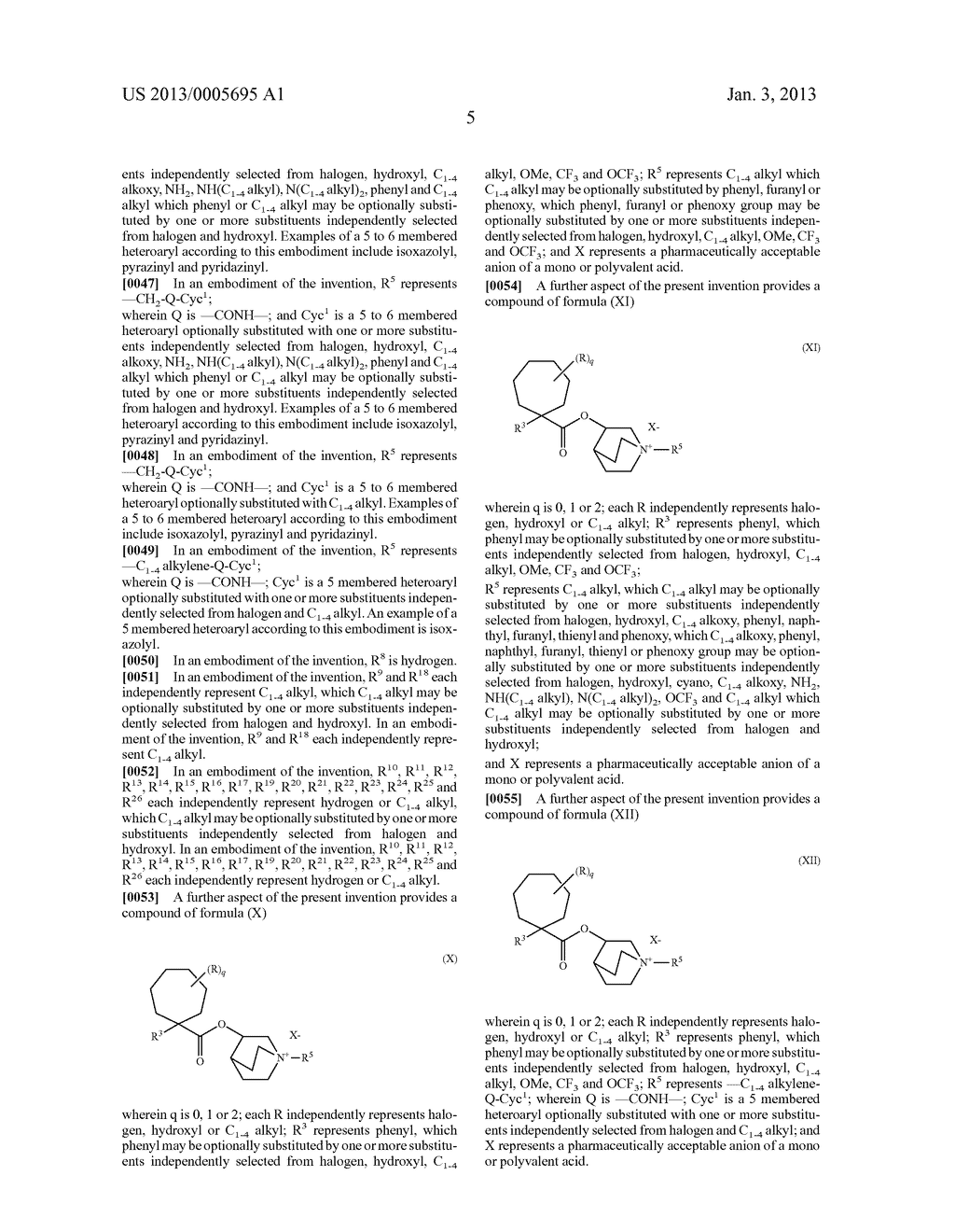 QUINICLIDINE DERIVATIVES OF (HETERO) ARYLCYCLOHEPTANECARBOXYLIC ACID AS     MUSCARINIC RECEPTOR ANTAGONISTS - diagram, schematic, and image 06