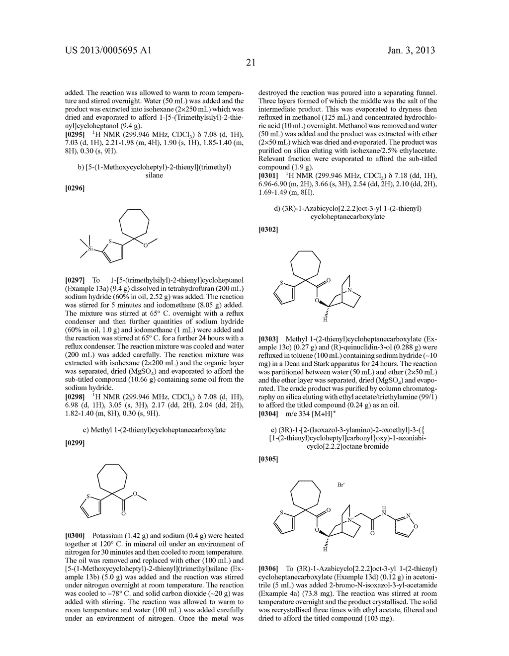QUINICLIDINE DERIVATIVES OF (HETERO) ARYLCYCLOHEPTANECARBOXYLIC ACID AS     MUSCARINIC RECEPTOR ANTAGONISTS - diagram, schematic, and image 22