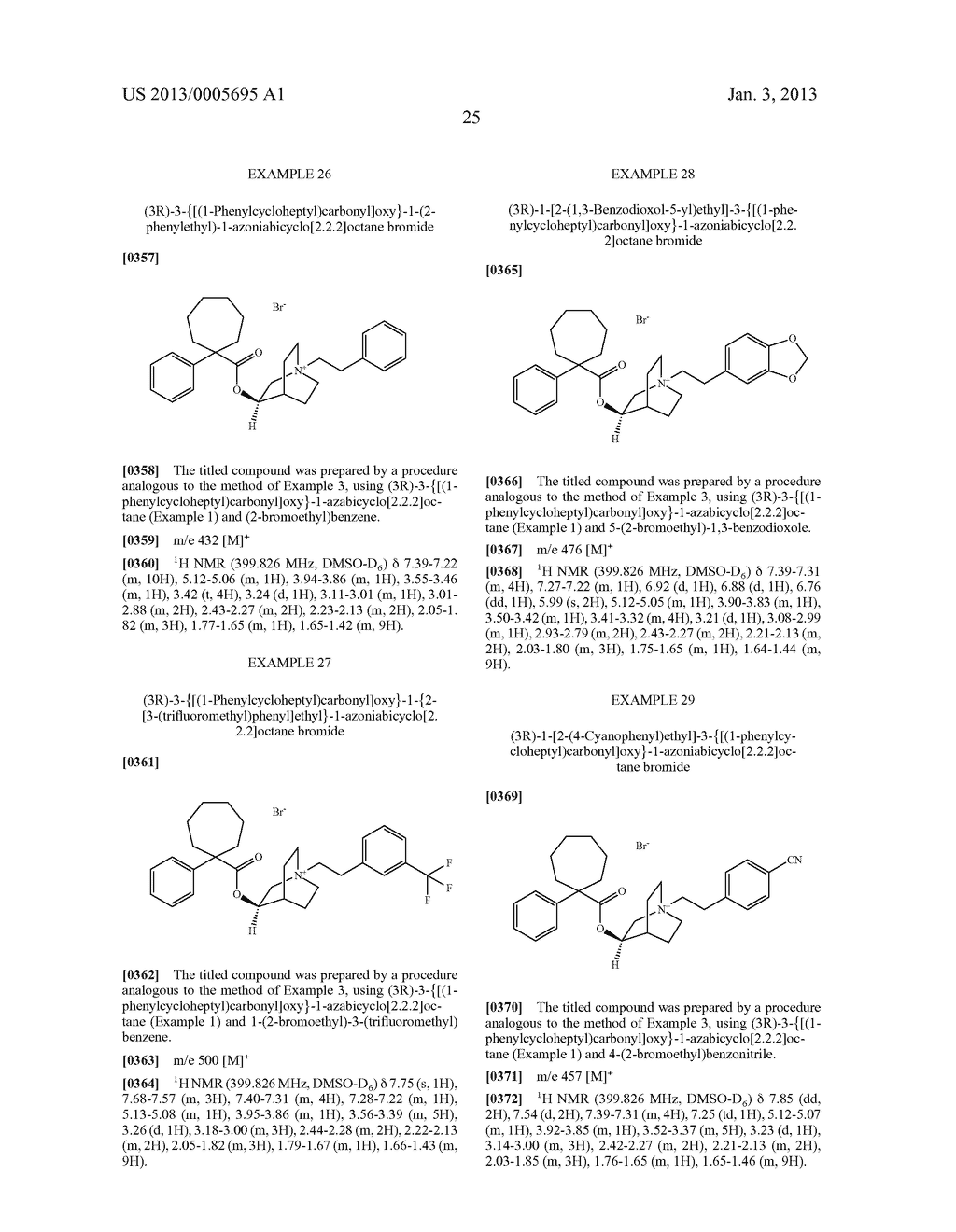 QUINICLIDINE DERIVATIVES OF (HETERO) ARYLCYCLOHEPTANECARBOXYLIC ACID AS     MUSCARINIC RECEPTOR ANTAGONISTS - diagram, schematic, and image 26