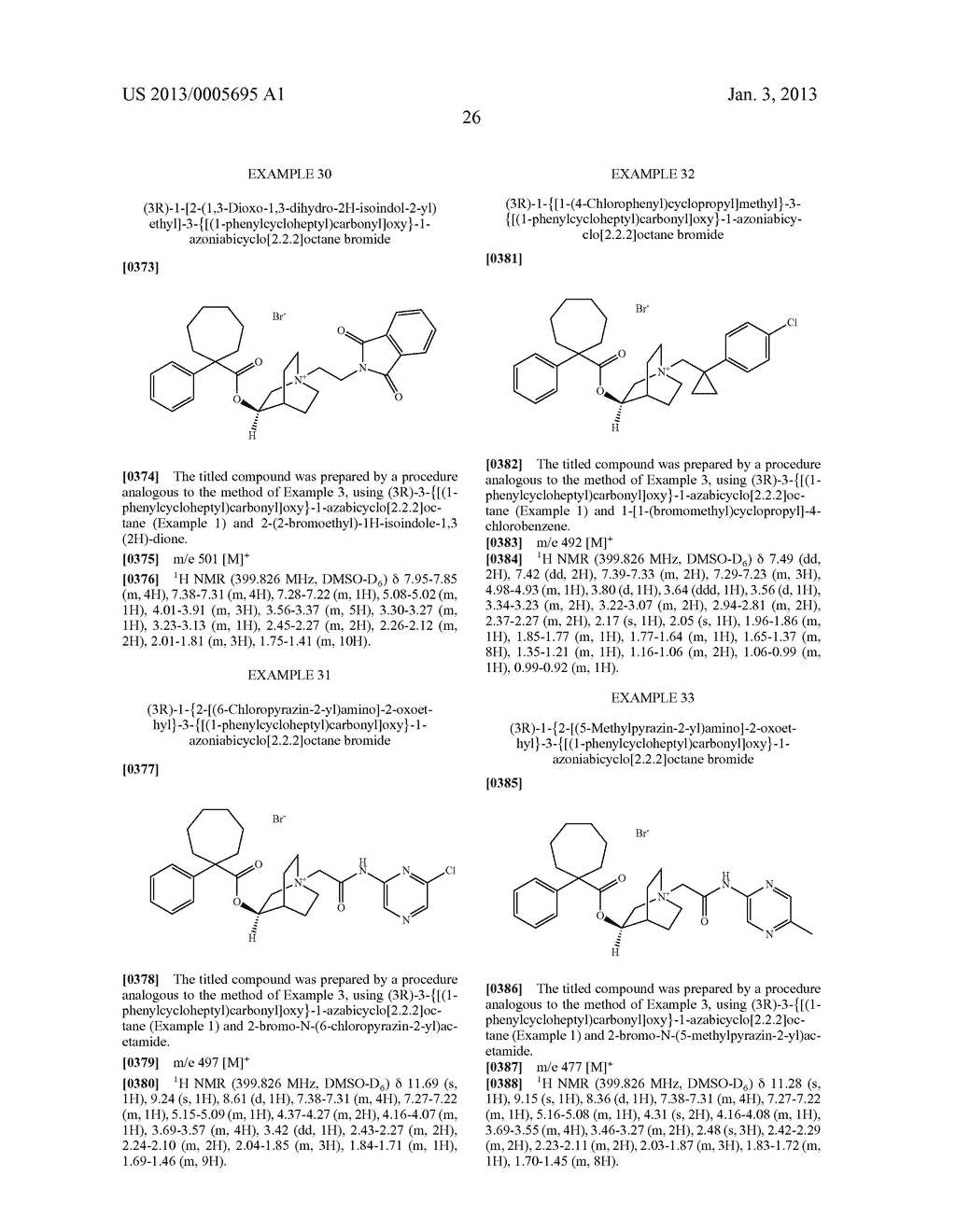 QUINICLIDINE DERIVATIVES OF (HETERO) ARYLCYCLOHEPTANECARBOXYLIC ACID AS     MUSCARINIC RECEPTOR ANTAGONISTS - diagram, schematic, and image 27