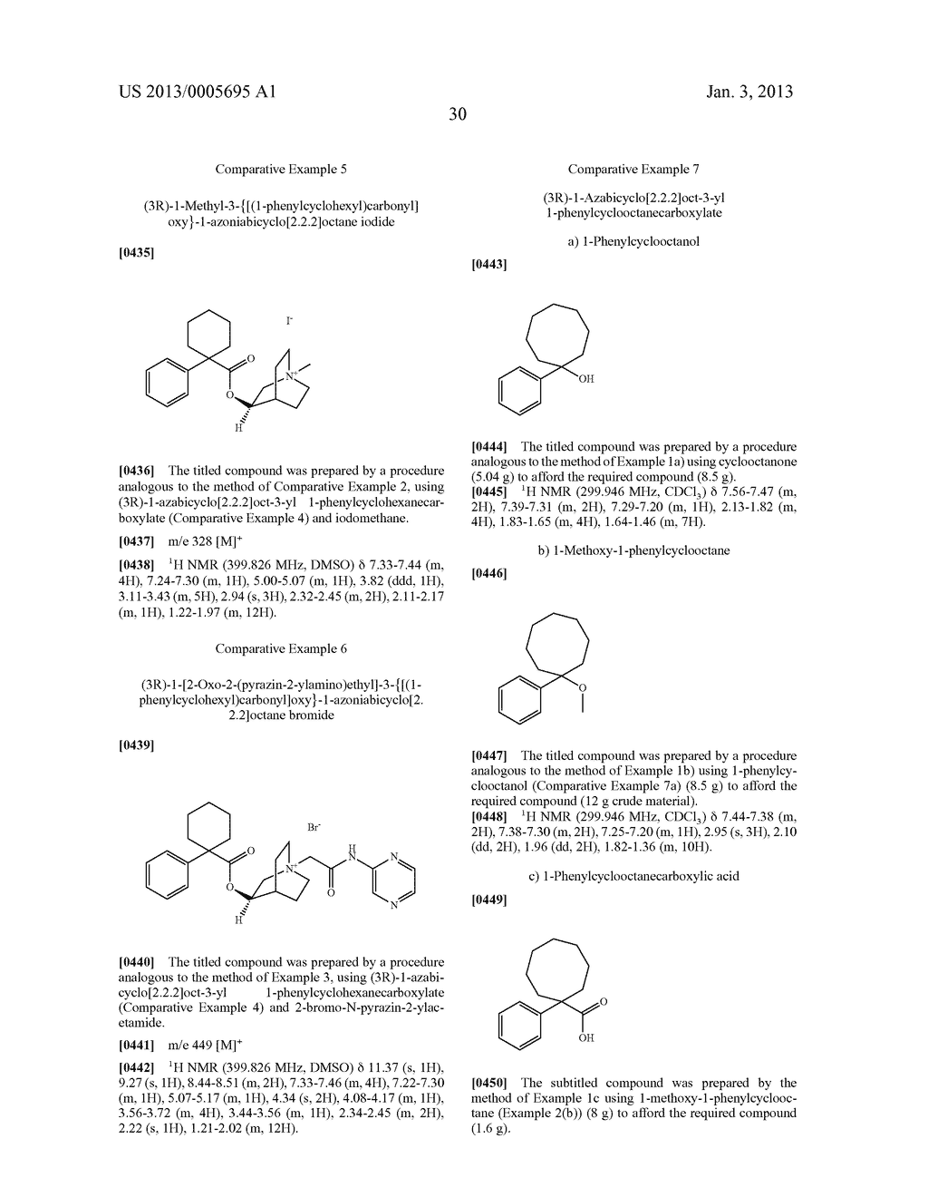 QUINICLIDINE DERIVATIVES OF (HETERO) ARYLCYCLOHEPTANECARBOXYLIC ACID AS     MUSCARINIC RECEPTOR ANTAGONISTS - diagram, schematic, and image 31