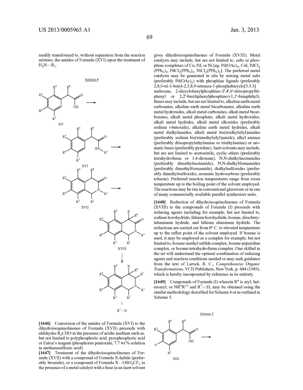 ARYL- AND HETEROARYL-SUBSTITUTED TETRAHYDROISOQUINOLINES AND USE THEREOF     TO BLOCK REUPTAKE OF NOREPINEPHRINE, DOPAMINE, AND SEROTONIN - diagram, schematic, and image 70