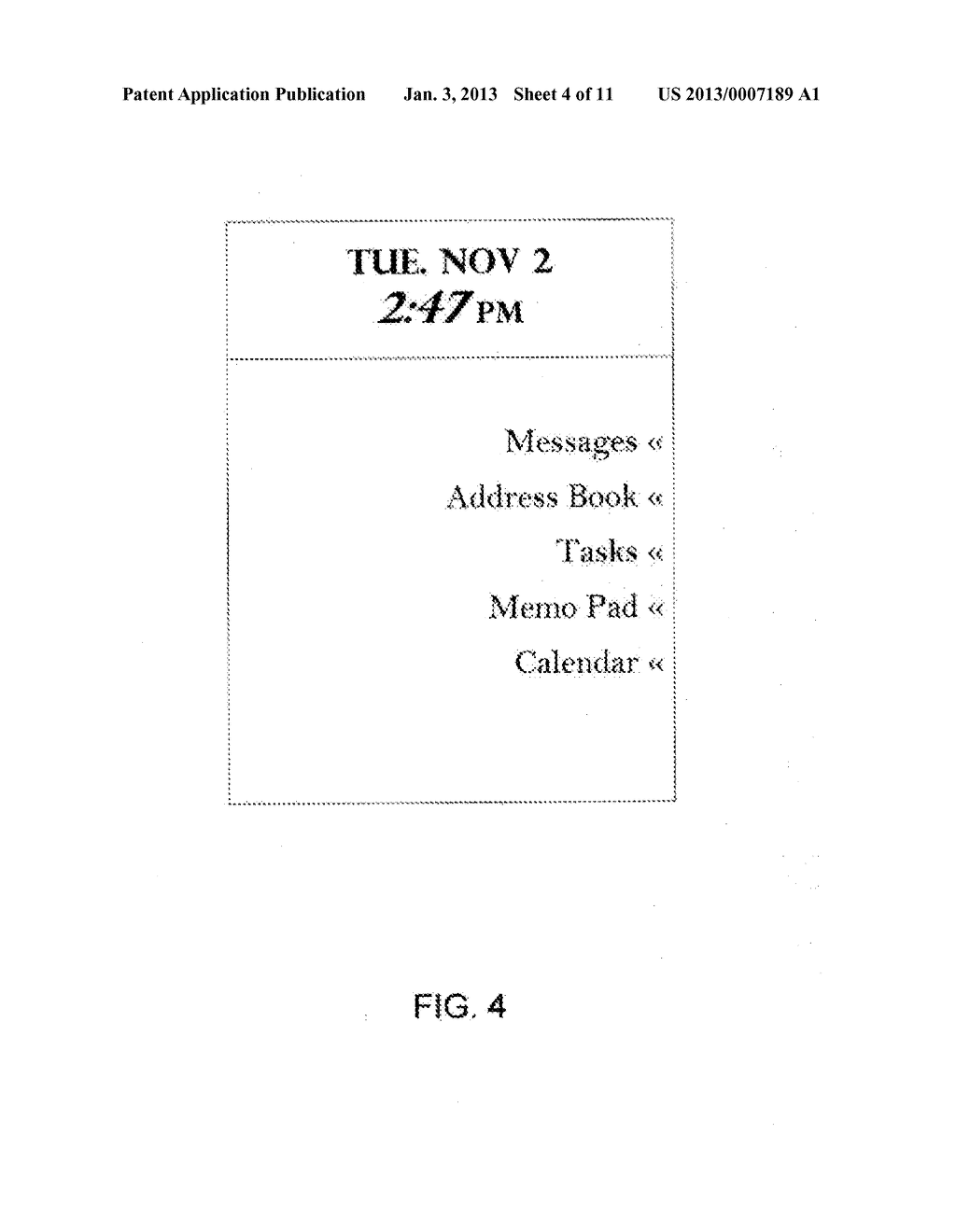 METHOD AND APPARATUS FOR MANAGING SHARED DATA AT A PORTABLE ELECTRONIC     DEVICE OF A FIRST ENTITY - diagram, schematic, and image 05