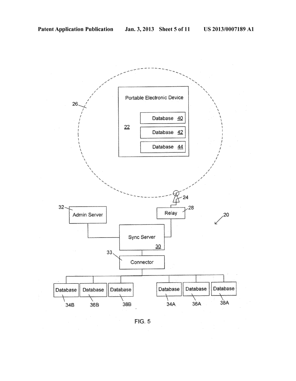 METHOD AND APPARATUS FOR MANAGING SHARED DATA AT A PORTABLE ELECTRONIC     DEVICE OF A FIRST ENTITY - diagram, schematic, and image 06