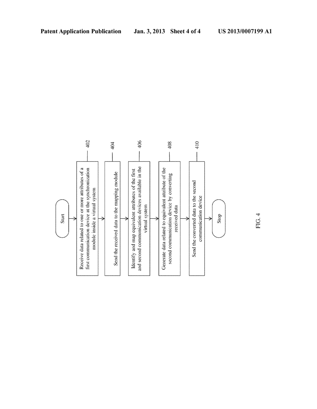 SYSTEM AND METHOD FOR FACILITATING COMMUNICATION BETWEEN DIFFERENT     PROTOCOL STACKS VIA VIRTUAL COMMUNICATION DEVICES - diagram, schematic, and image 05