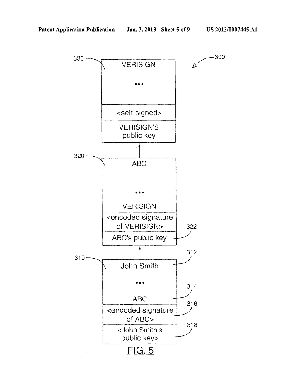 SYSTEM AND METHOD FOR RETRIEVING CERTIFICATES ASSOCIATED WITH SENDERS OF     DIGITALLY SIGNED MESSAGES - diagram, schematic, and image 06