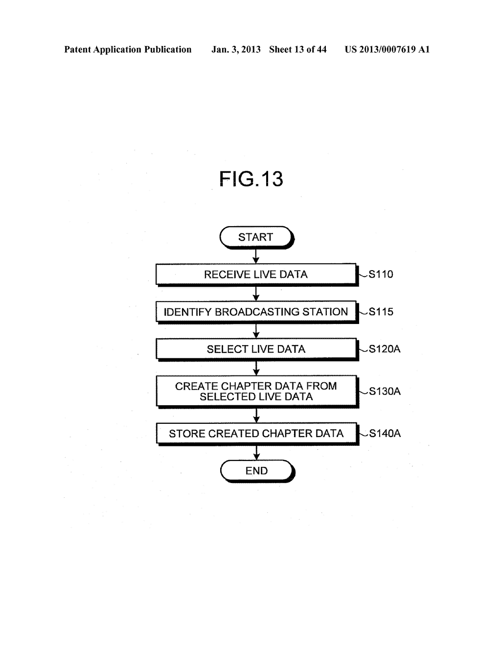 CHAPTER CREATING DEVICE, CHAPTER CREATING METHOD, AND COMPUTER PROGRAM     PRODUCT THEREFOR - diagram, schematic, and image 14