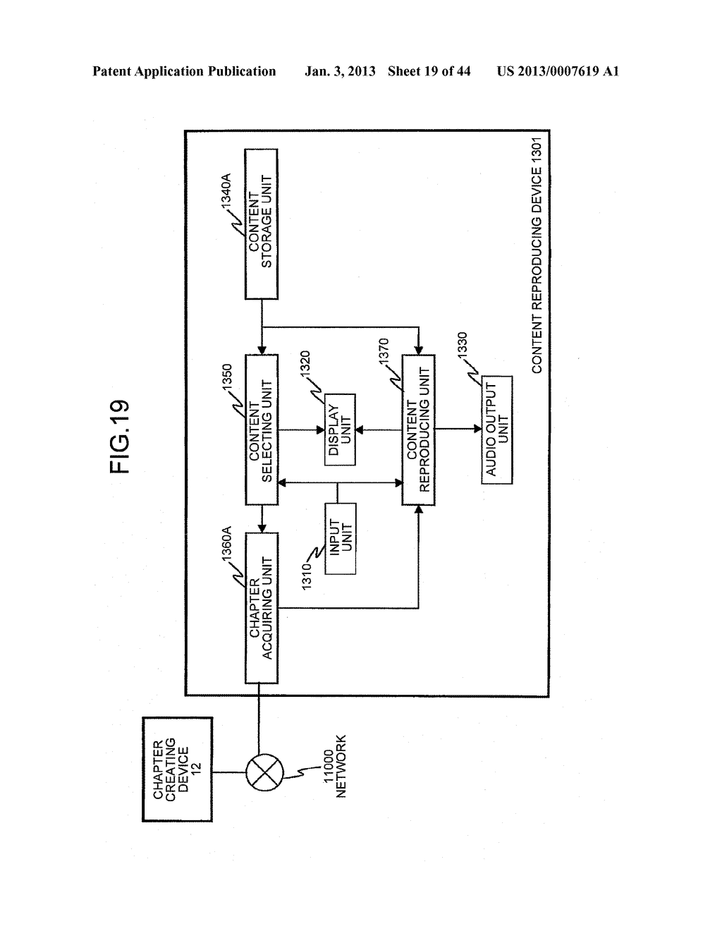 CHAPTER CREATING DEVICE, CHAPTER CREATING METHOD, AND COMPUTER PROGRAM     PRODUCT THEREFOR - diagram, schematic, and image 20